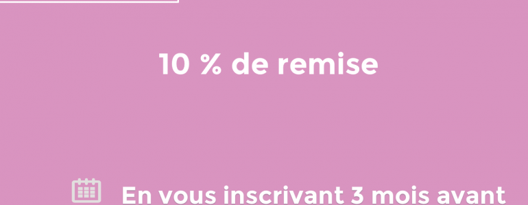 Remise inscription formations creche