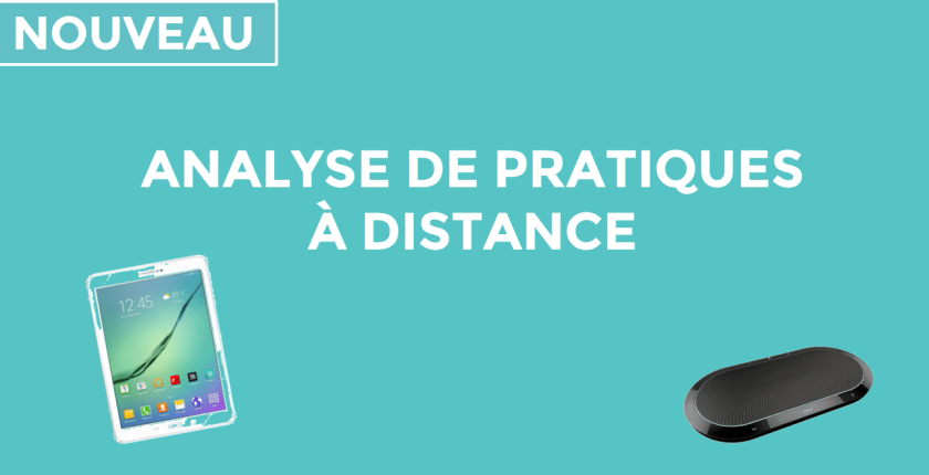 Analyse de pratiques à distance