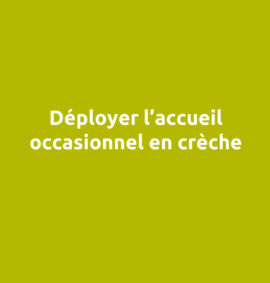 accueil occasionnel creche formation