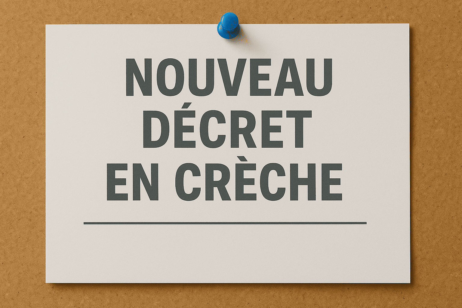 décret crèche