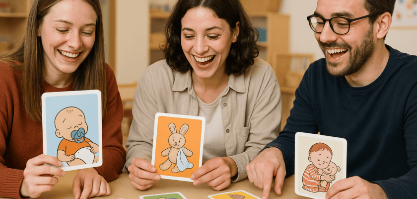 jeu carte tétine doudou