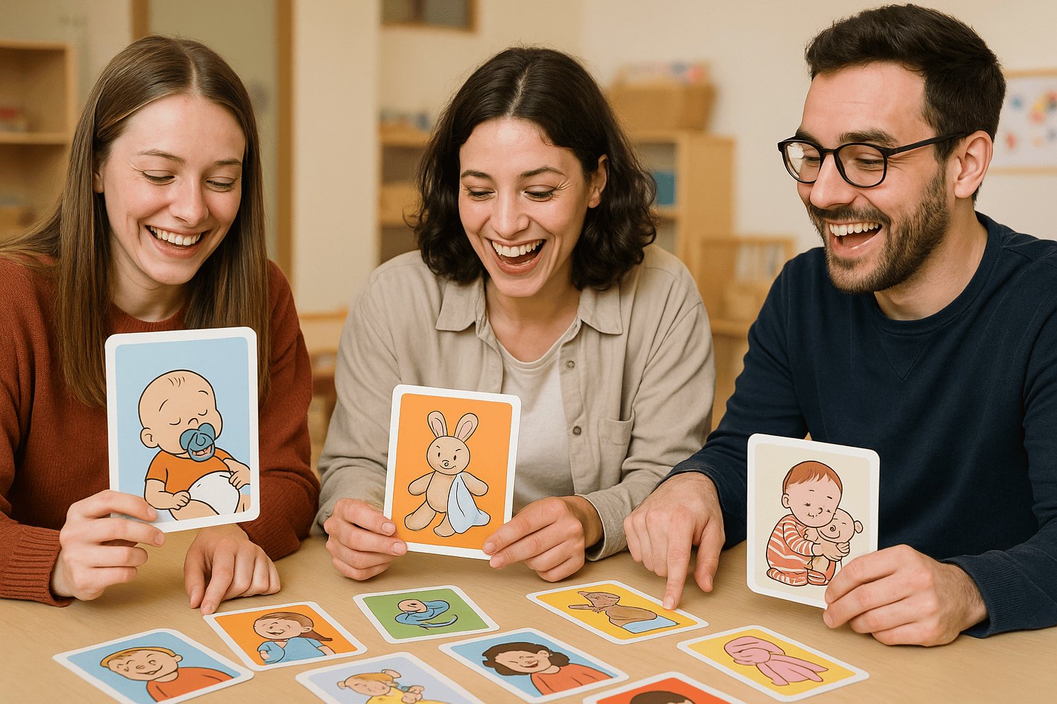 jeu carte tétine doudou