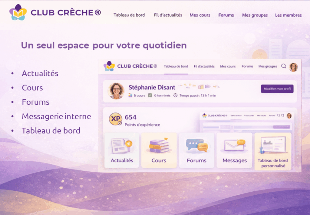 Illustration communauté Club Crèche® fil d’actualité forums et groupes d’échanges Illustration communauté Club Crèche® fil d’actualité forums et groupes d’échanges