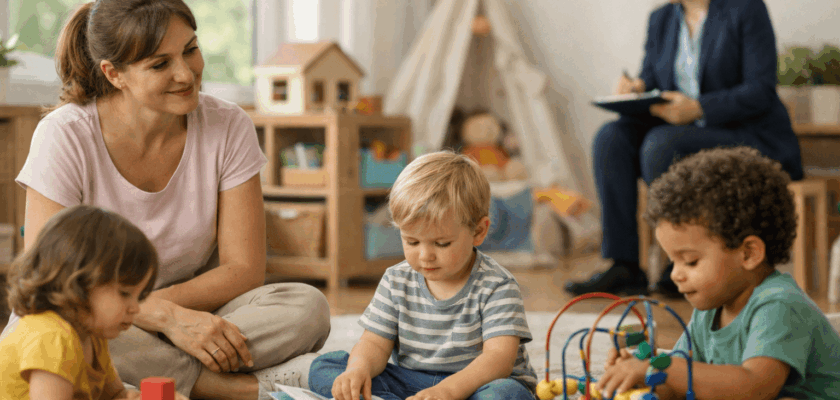 controle pmi en creche selon la méthode vu entendu lu