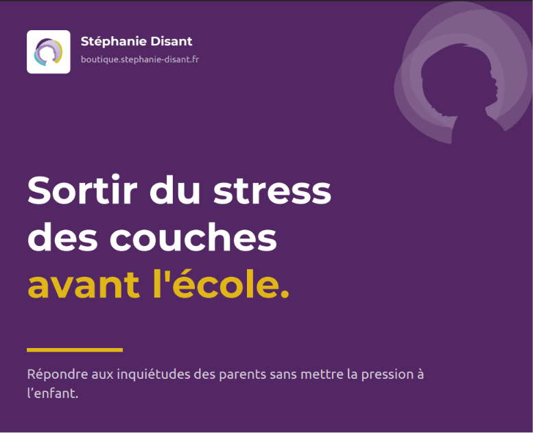couches avant école continence propreté