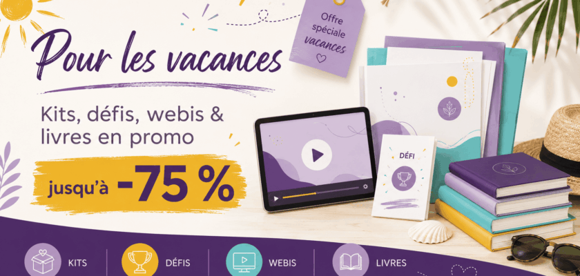 Promo boutique petite enfance vacances kits défis webis livres jusqu’à moins 75 %