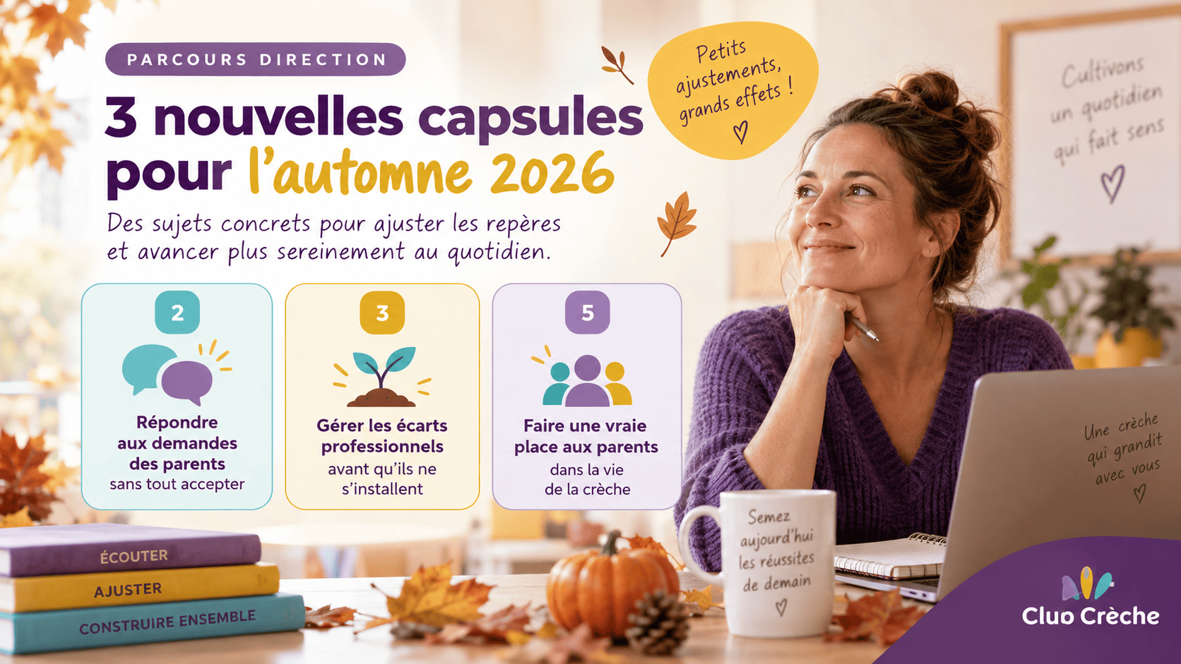 capsules formation direction crèche